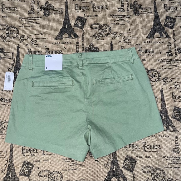 Old Navy NWT! Pixie Olive Green Chino Short Size 2 - Picture 9 of 12